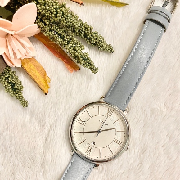 Fossil | Light Blue/Silver Watch - Picture 1 of 6